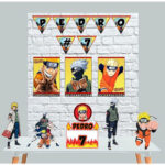 Arquivo corte Naruto personalizado Kit Festa 2 para imprimir