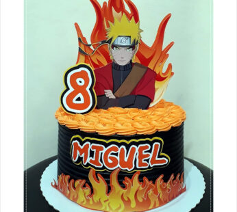 Arquivo Corte Topo de Bolo Naruto Personalizado Arquivo corte topo de bolo Naruto personalizado para imprimir