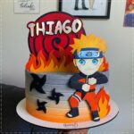 Arquivo corte topo de bolo Narutinho personalizado para imprimir