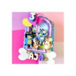 Arquivo corte topo de bolo Bluey menina personalizado para imprimir