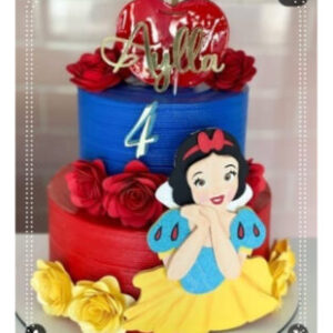Arquivo corte topo de bolo Branca de Neve para imprimir