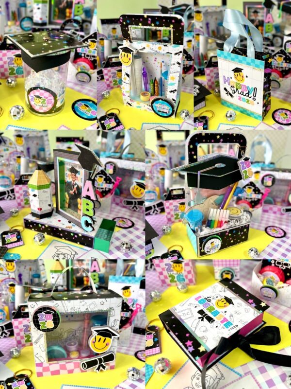 Arquivo formatura para Silhouette com kit digital de lembrancinhas