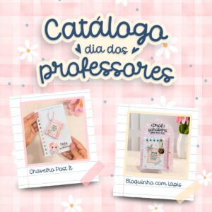 Catálogo Dia dos Professores 2026 em arquivo digital para divulgação