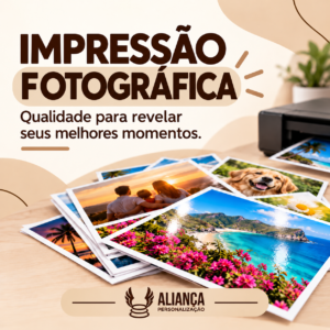 Impressão de fotos em Boa Esperança MG na Aliança Personalização